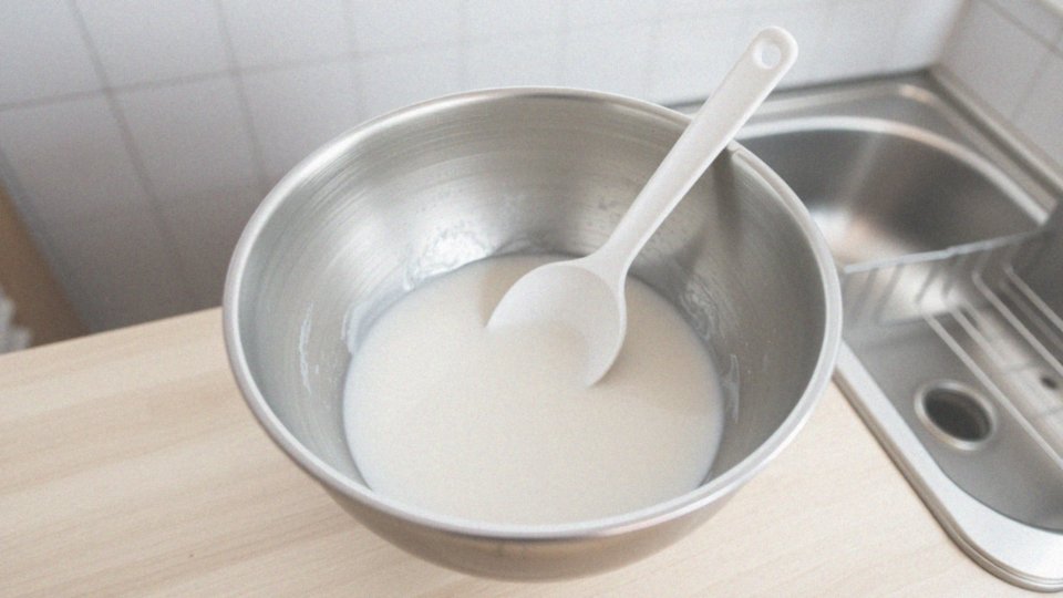 Jak wymieszać skrobię z wodą?