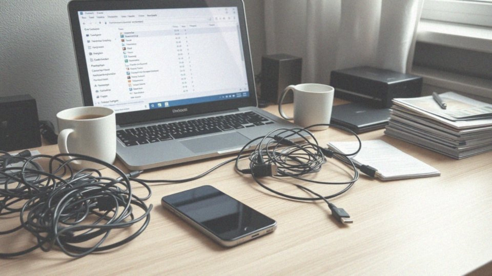 Co zrobić, gdy komputer nadal nie widzi telefonu pomimo sprawdzenia wszystkich elementów?